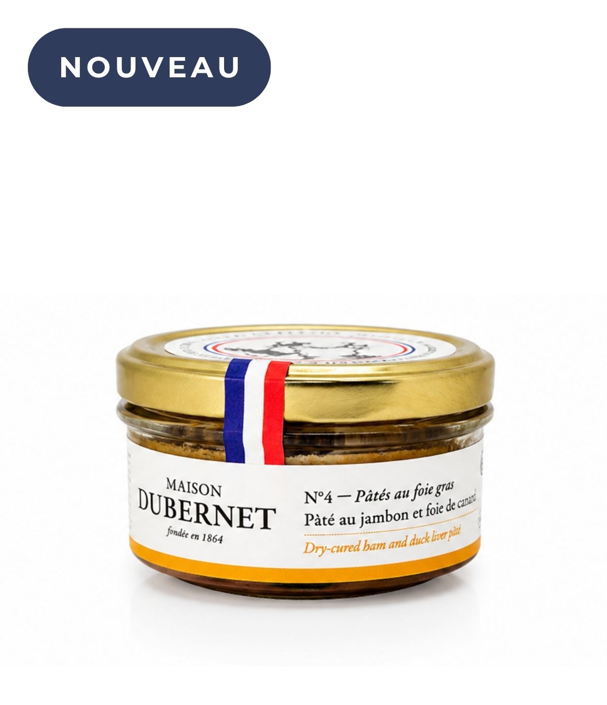 Pâté au jambon et au foie gras
