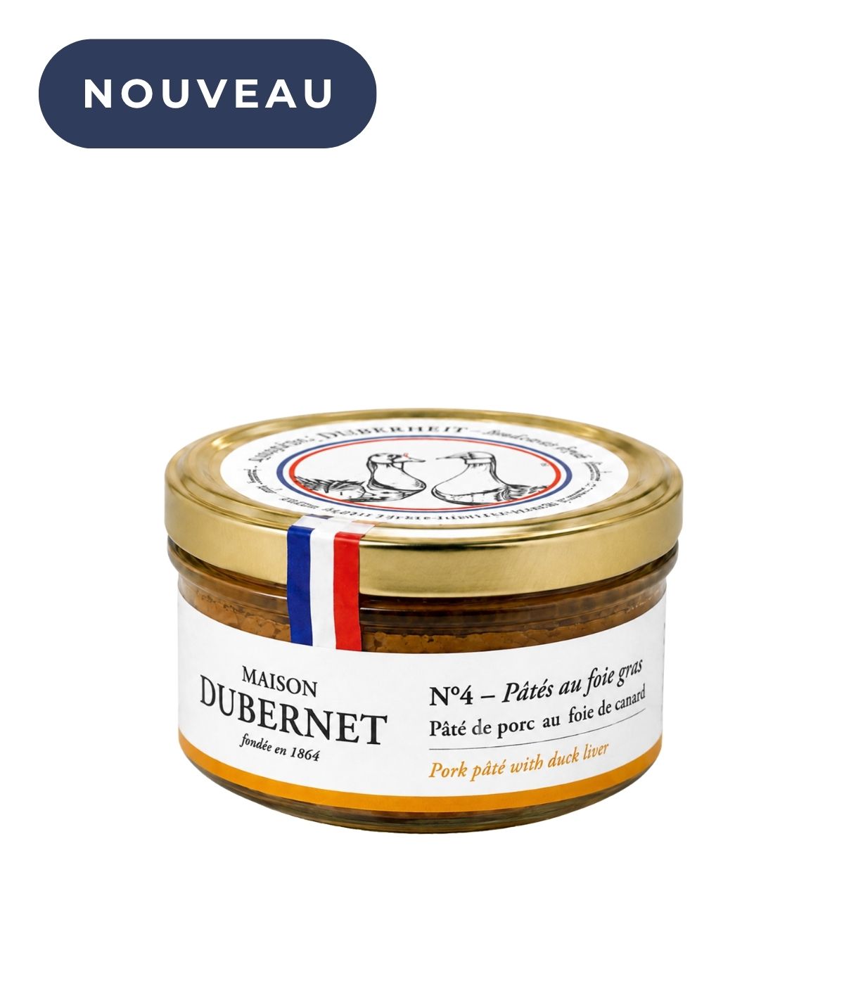 Pâté de porc et au foie gras