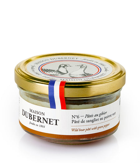 Pâté de sanglier au poivre vert