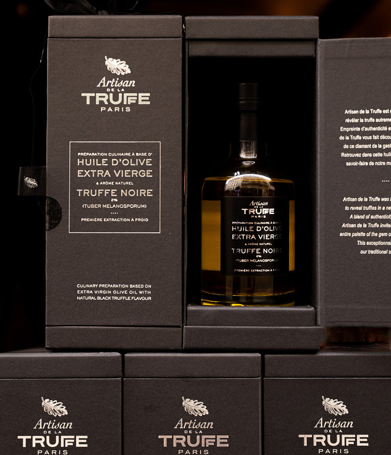 Huile d'olive vierge extra à la Truffe Noire Coffret Premium