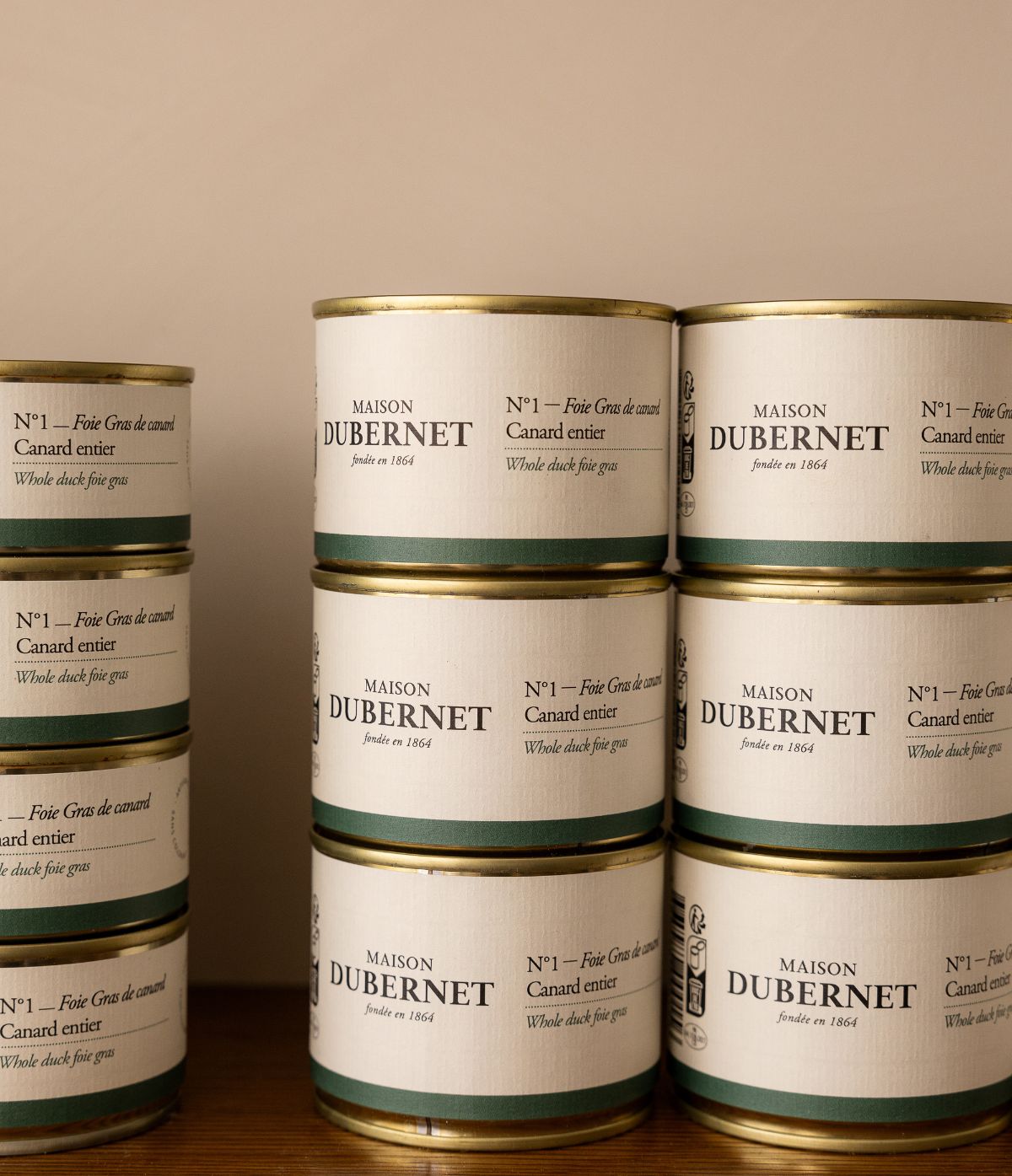 Foie gras de canard entier en conserve