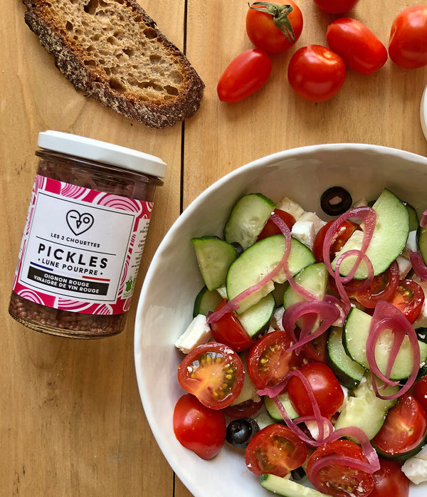 Pickles d'Oignons Rouges BIO