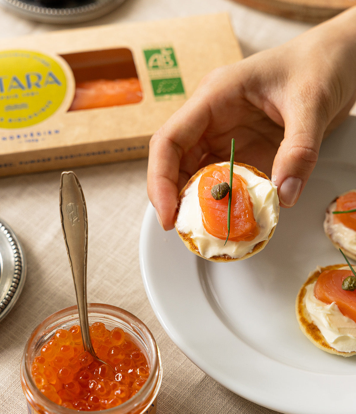 Cœur de Saumon Fumé -  BIO - Origine Norvège - 130g