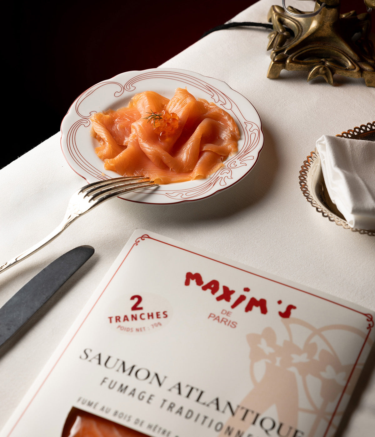 Saumon Fumé Atlantique - en Tranches