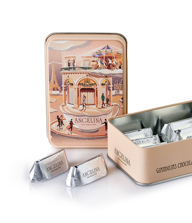 Boîte de Giandujas de Noël