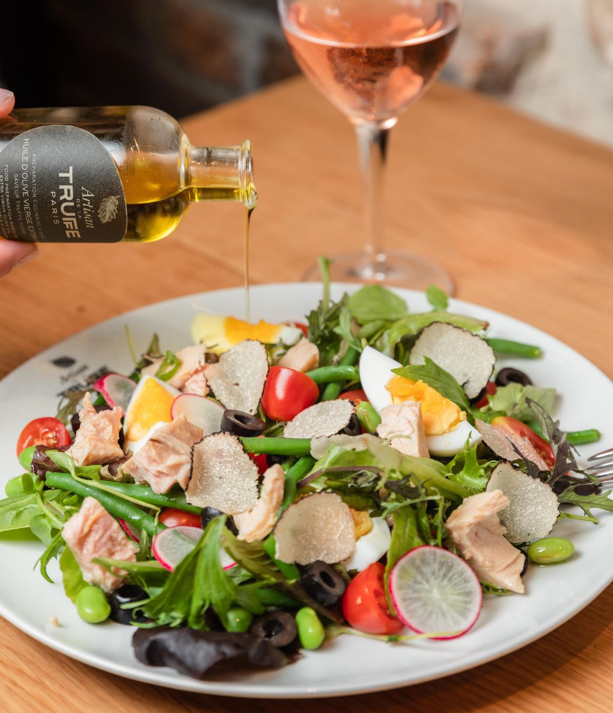 Huile d'Olive vierge extra saveur Truffe Noire