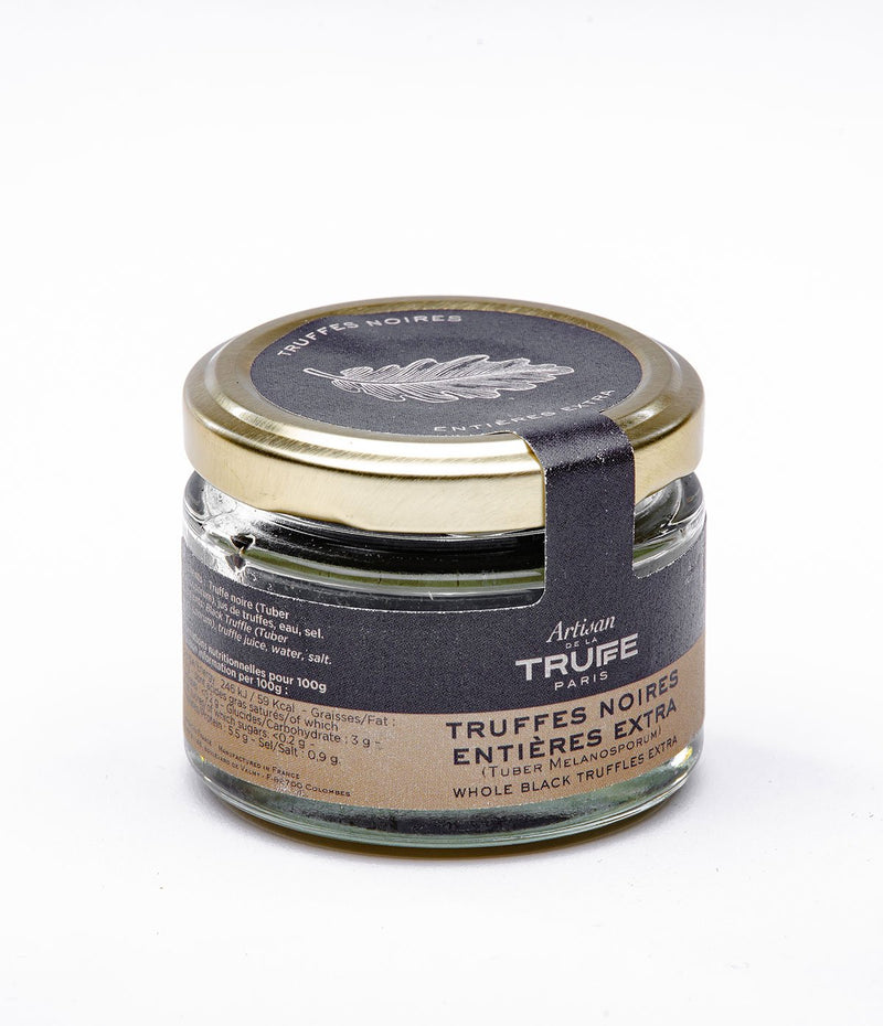 Truffes noires entières extra