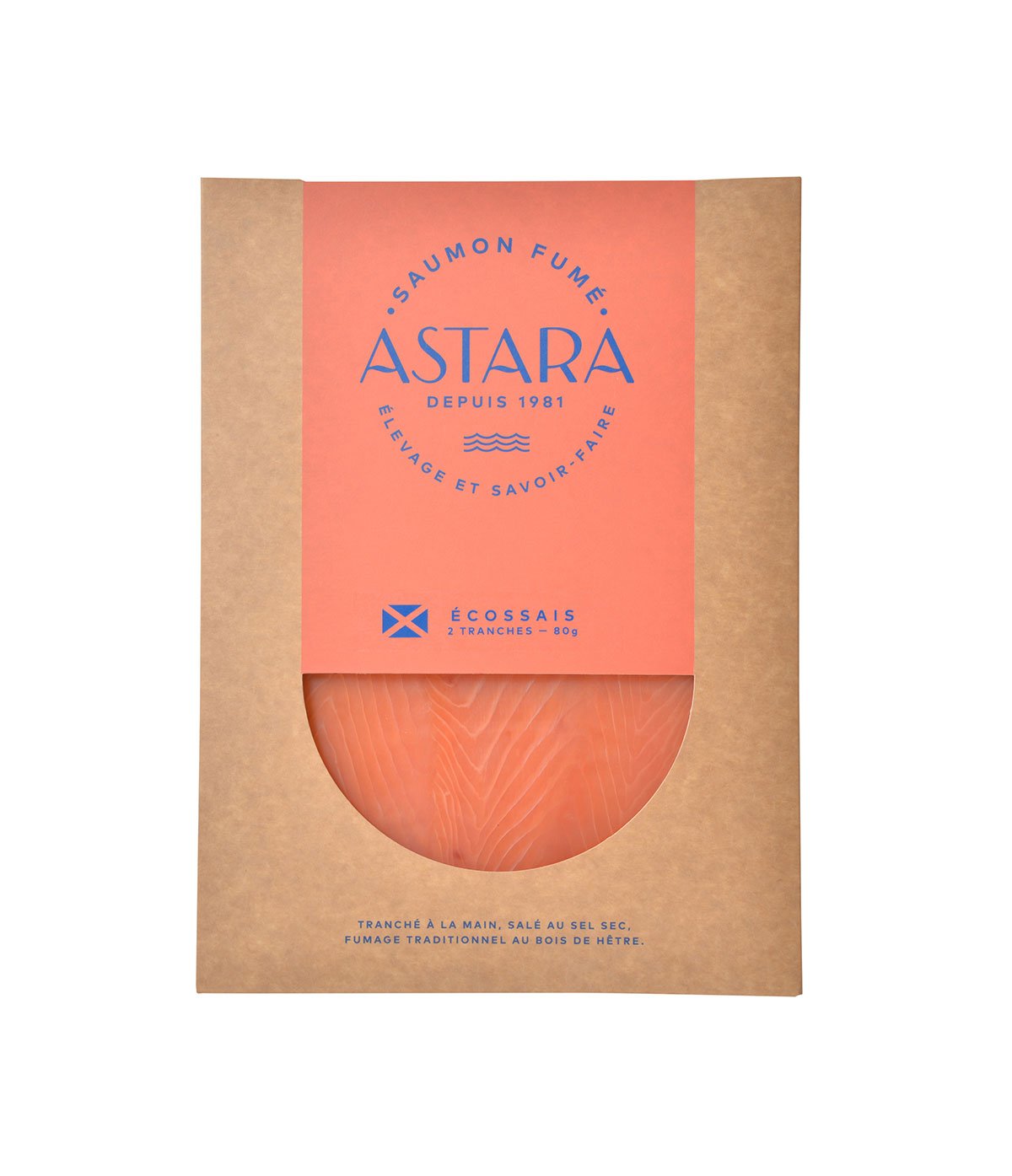 Saumon Fumé - Tranché main - Origine Écosse