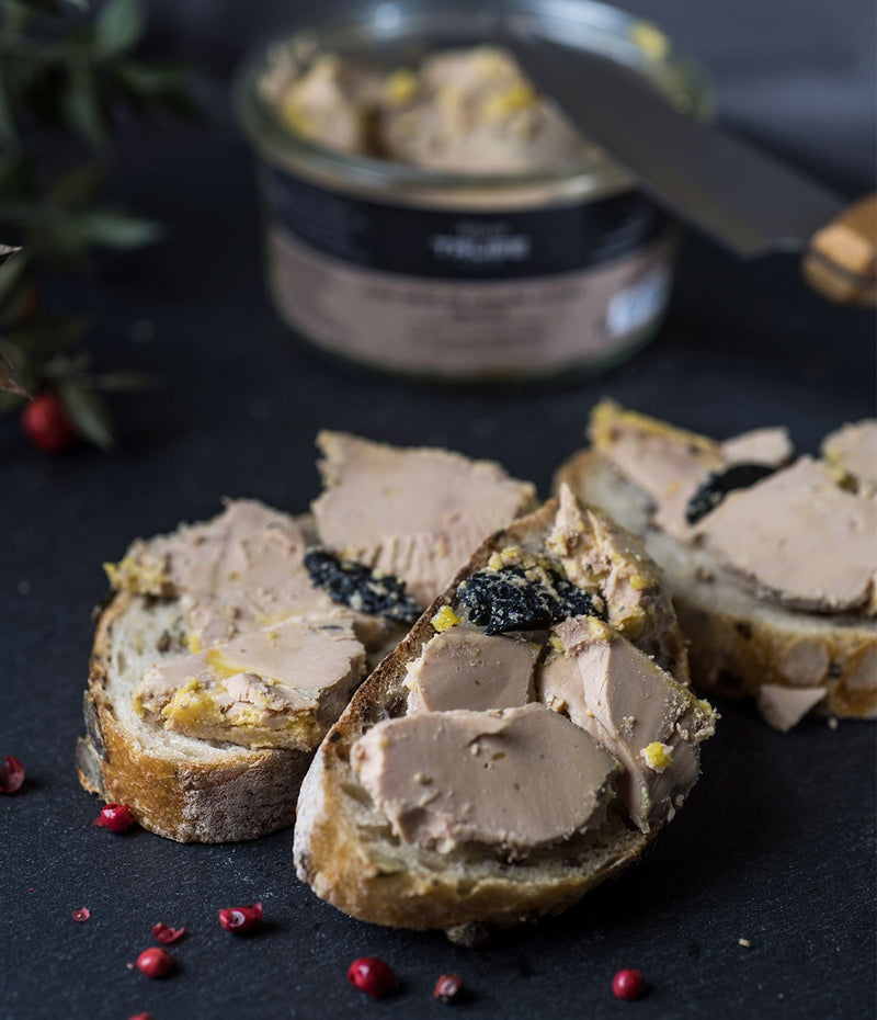 Foie gras d'oie à la truffe noire