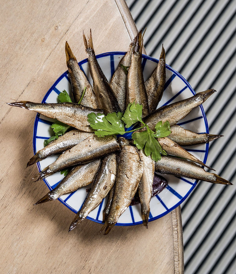 Sprats fumés à l'huile